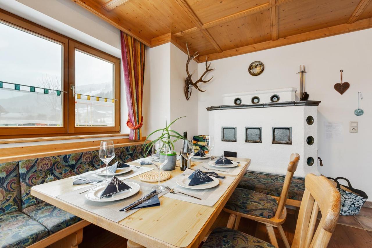Ski In - Ski Out Panoramaferienhaus Breitmoos Neben Mittelstation Mittersill Kültér fotó