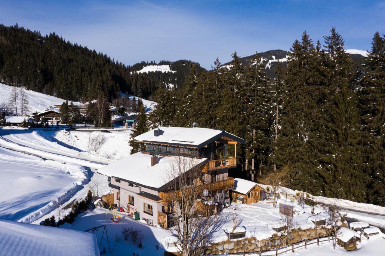 Ski In - Ski Out Panoramaferienhaus Breitmoos Neben Mittelstation Mittersill Kültér fotó