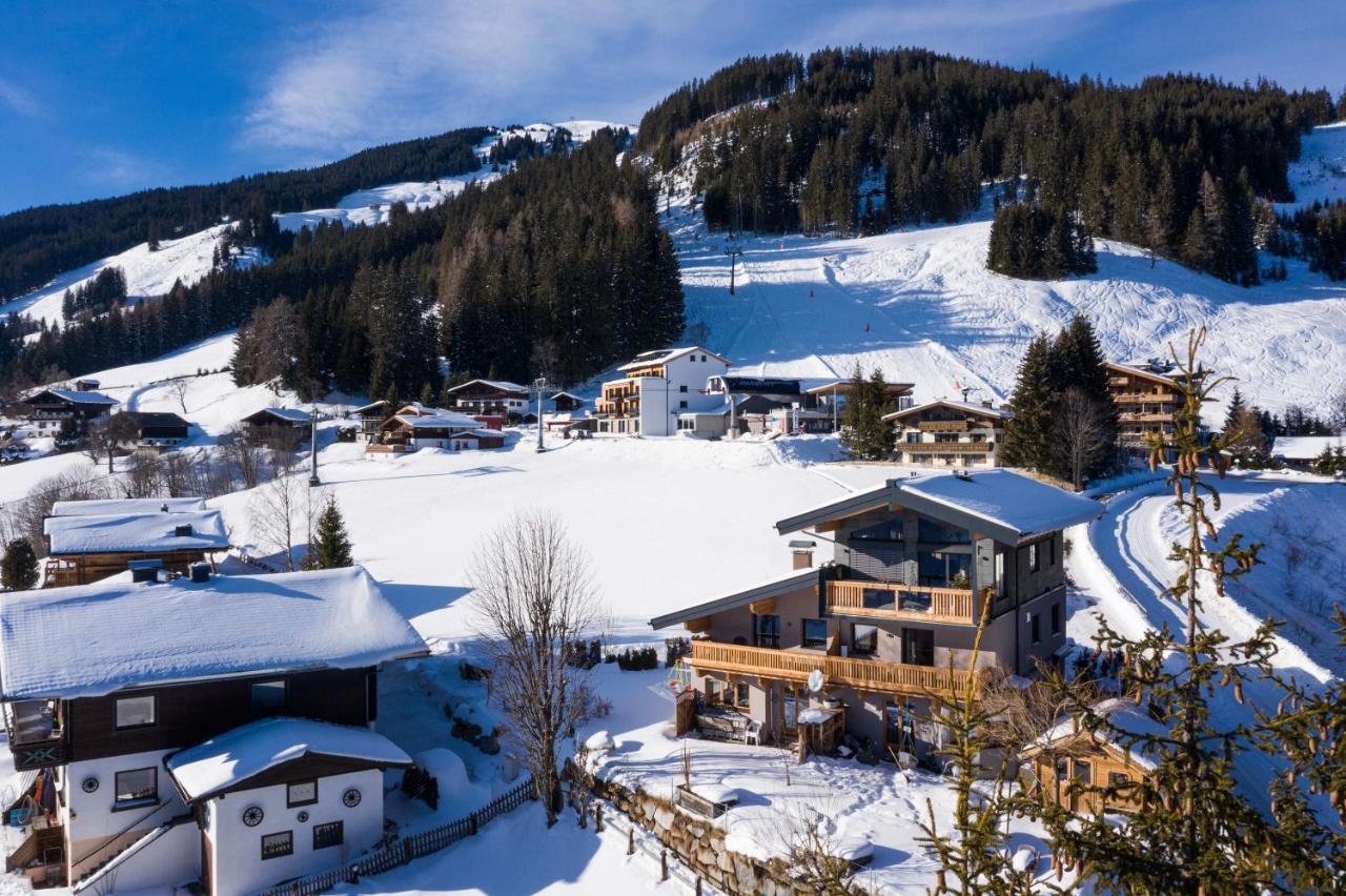 Ski In - Ski Out Panoramaferienhaus Breitmoos Neben Mittelstation Mittersill Kültér fotó